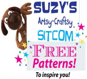 Free-patterns/Suzys Artsy Craftsy Sitcom #patterns #diy #crafts Free-patterns/Suzys Artsy Craftsy Sitcom #patterns #diy #crafts