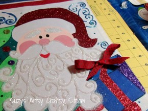 Holiday Santa Advent Calendar Tutorial / Suzys Artsy Craftsy Sitcom #pattern Holiday Santa Advent Calendar Tutorial / Suzys Artsy Craftsy Sitcom #pattern