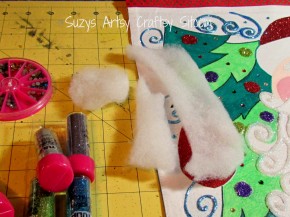 Holiday Santa Advent Calendar Tutorial / Suzys Artsy Craftsy Sitcom #pattern Holiday Santa Advent Calendar Tutorial / Suzys Artsy Craftsy Sitcom #pattern