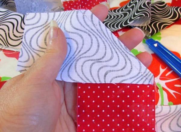 quilt pattern windmills at night