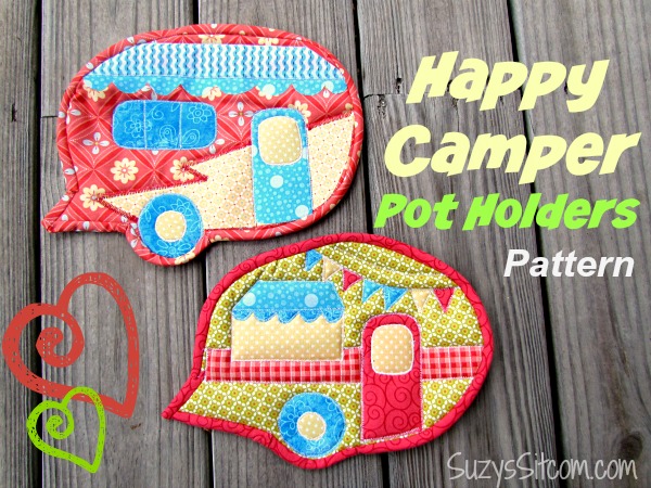 camper pot holders free pattern