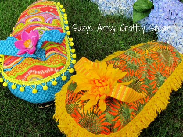 flip flop pillow pattern and tutorial