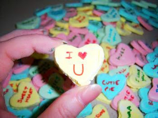 homemade conversation heart candies