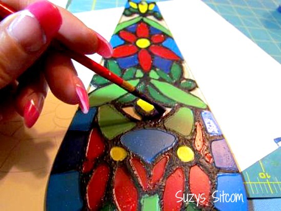 Create Faux From A Thrift, How To Build A Stained Glass Lamp Shade