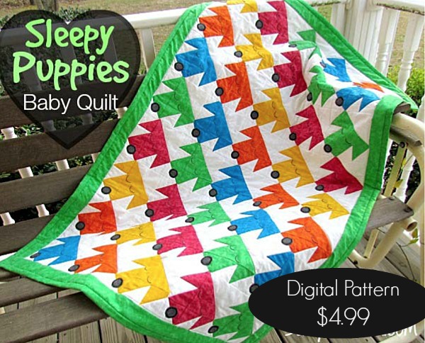 sleepy puppies quilt pattern
