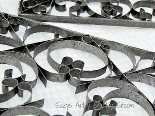 Faux Metal Wall Art Including Free Patterns