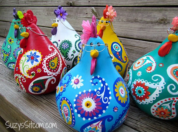 Love Birds Decorative Folk Art- with free patterns!