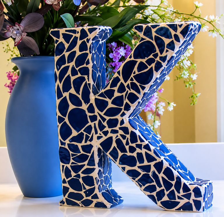 Fathers Day Gift Idea- Mosaic Monogram