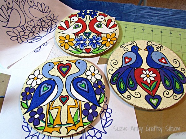 easy decorative folk art diy free patterns