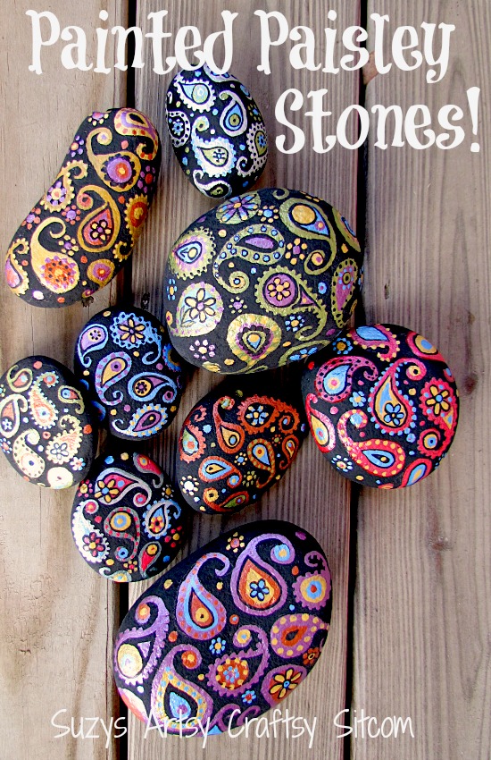 Painted Stone Crafts : Painted Stone