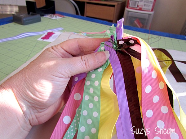 The Colors of Easter Ribbon Wreath 