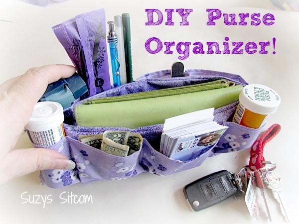 diy purse organizer