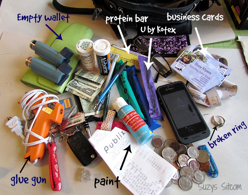 DIY purse organizer handbag insert