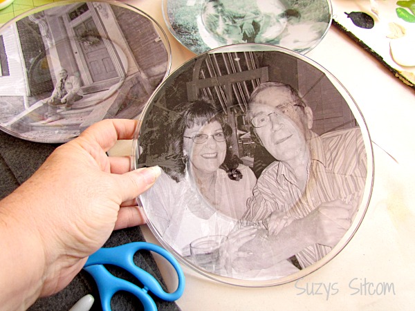 diy photo plate wall art