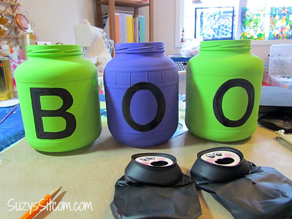 halloween craft witchy poo votives