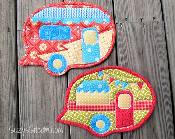 camper pot holders free pattern