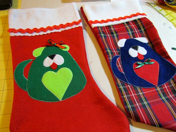 personalized pet christmas stockings