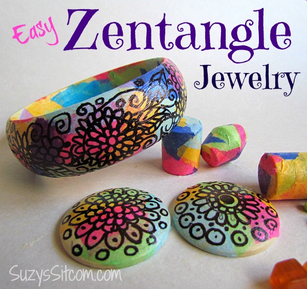 Easy Zentangle Jewelry with Artterro Eco Art Kits!