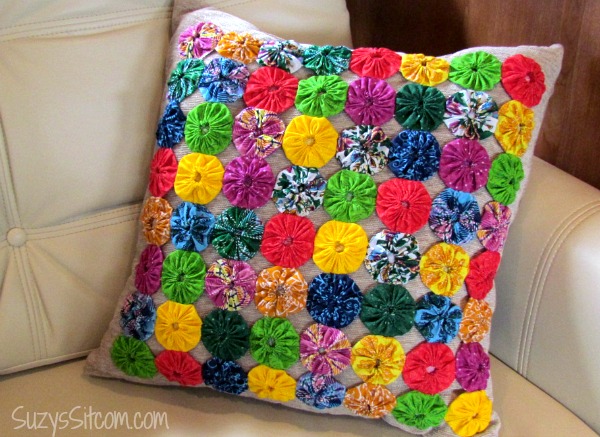 Throw Pillow | Clever Sewing Projects To Upcycle Fabric Scraps