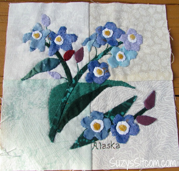 Free Applique Patterns – Spring Flower Theme