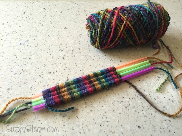 Wool Crafts with Kids: Weaving