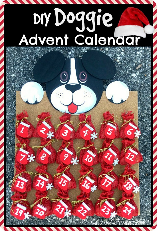 diy doggie advent calendar