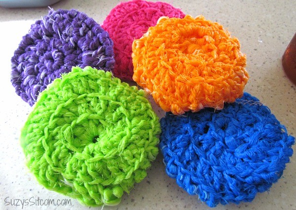 dish scrub crochet pattern