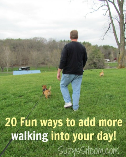 20 fun ways to add more walking