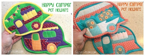 happy camper potholders pattern