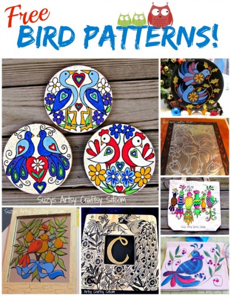 7 free bird patterns