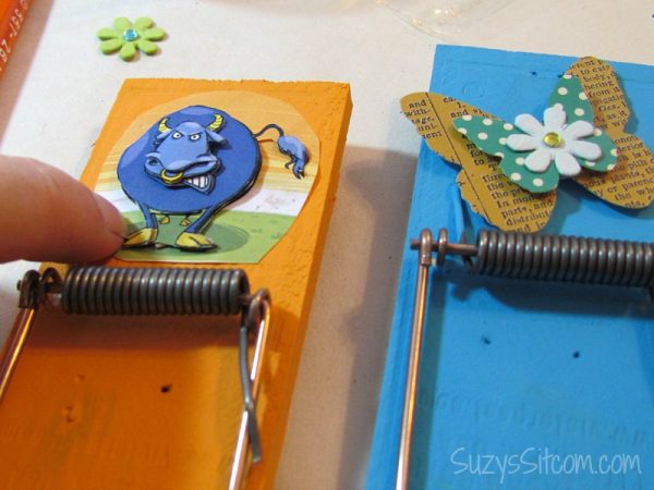 easy diy mousetrap clips