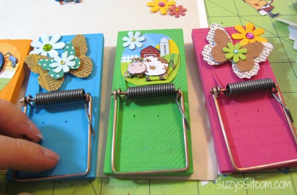 easy diy mousetrap clips