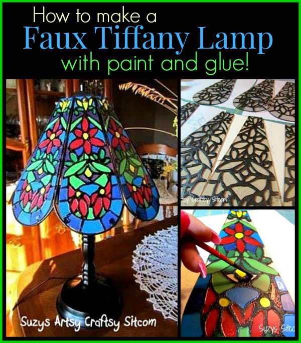 making a tiffany lamp shade