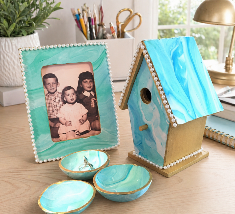 DIY: Marbled Mother’s Day Gift Set!