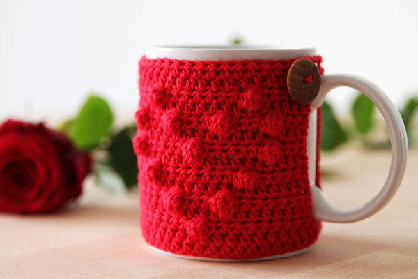 How To Knit a Coffee Mug Cozy - Make and Takes