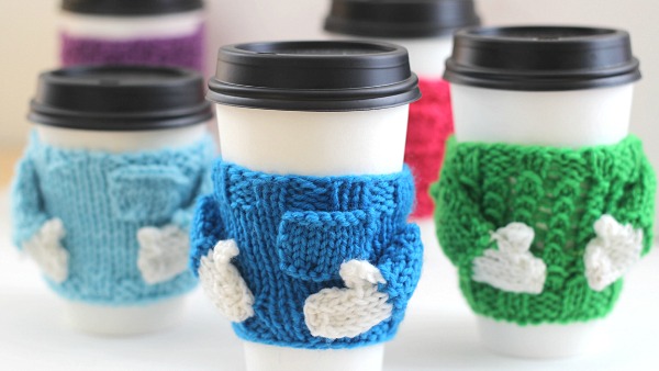 10 Fun Mug Cozy Patterns to make!