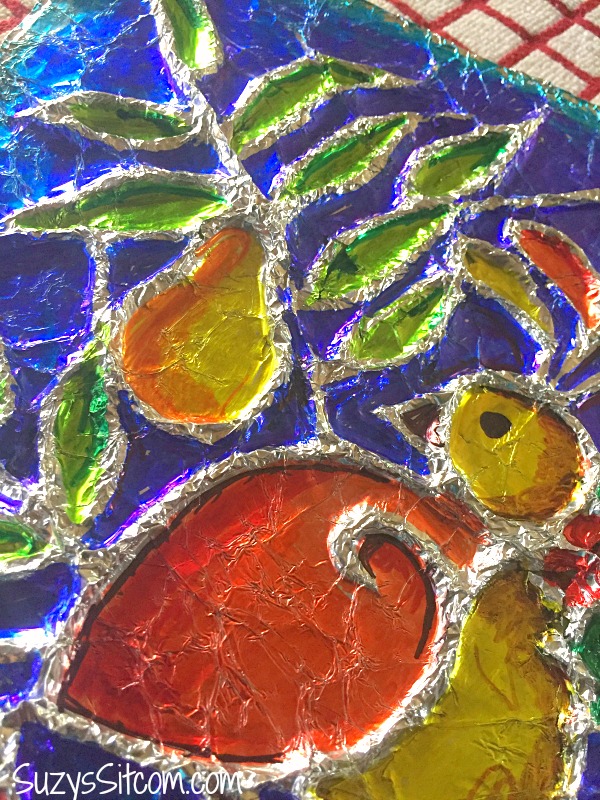 Tin Foil Stained Glass 