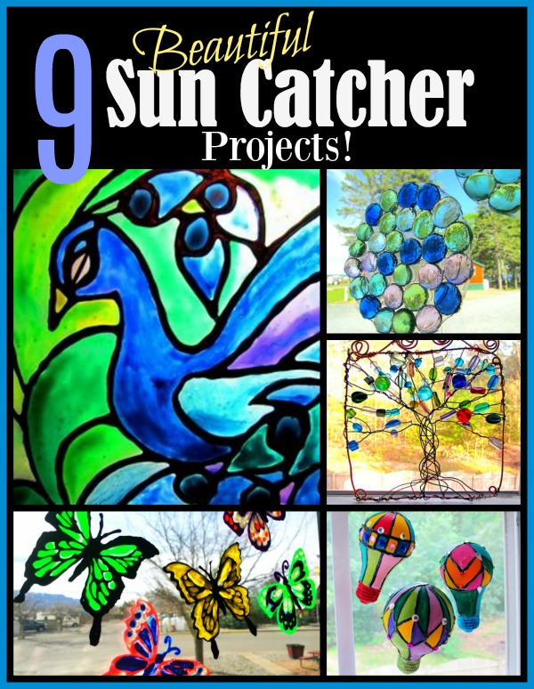 DIY Suncatcher Window Cling Tutorial