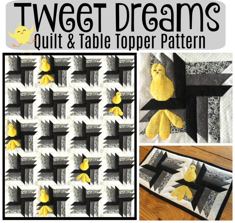 Tweet Dreams Quilt Pattern- Block of the Month!