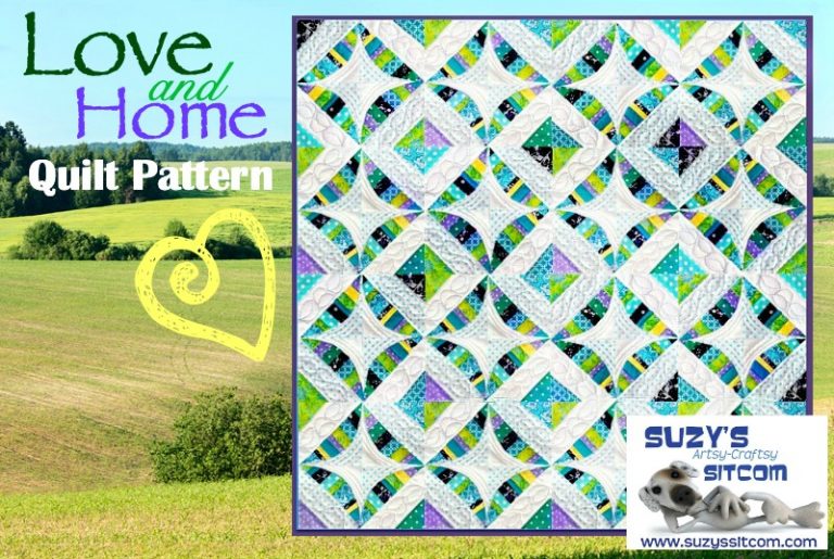 Block of the Month- Love and Home Quilt Pattern