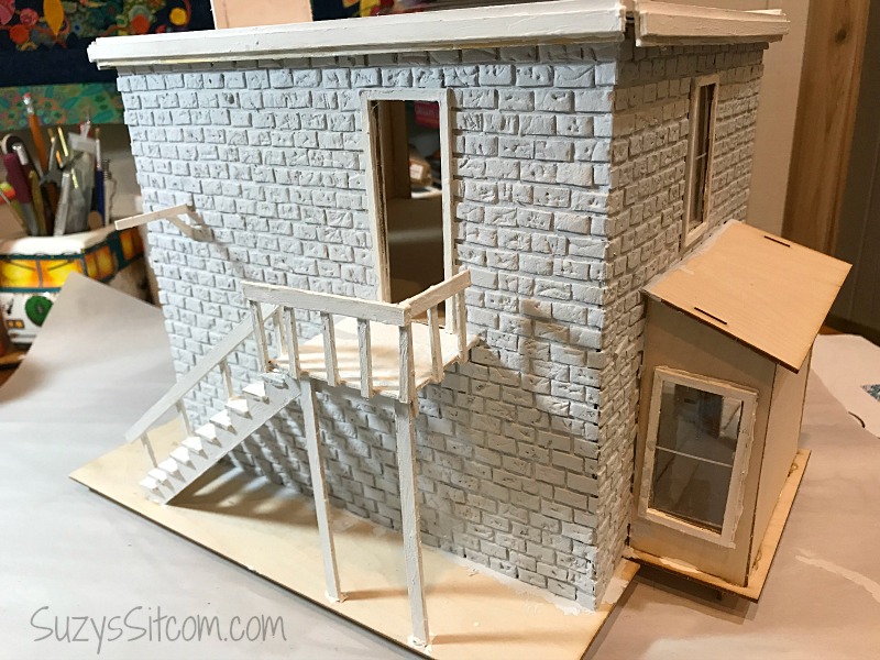 How To Make Fake Wood or Chipboard For Building Miniatures