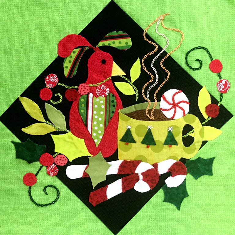 Holiday for the Birds Sew Along- Block #7