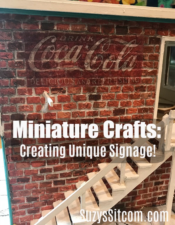 Miniature Crafts: How to Create Unique Signage