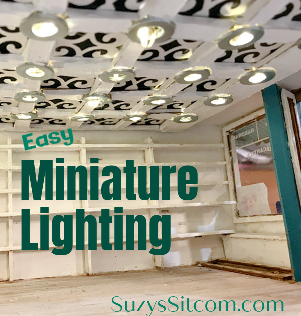 Miniature light shop fixtures