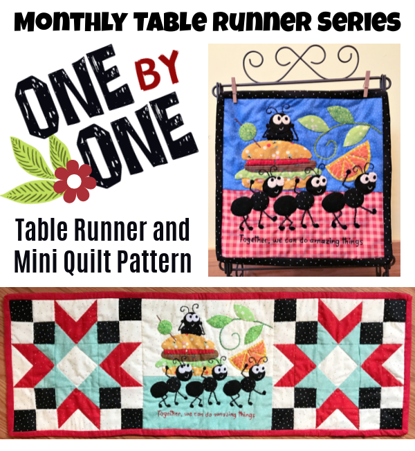 Little Quilts Monthly Table Topper Pattern January Blizzard Buddies  TWBT01