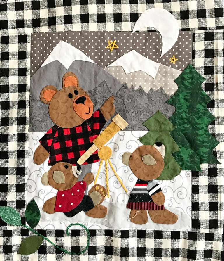 Bearadise Sew Along – Block 9