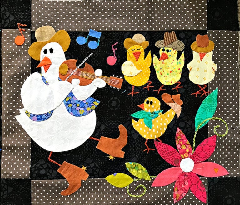 Barnyard Boogie Sew Along- Block 4