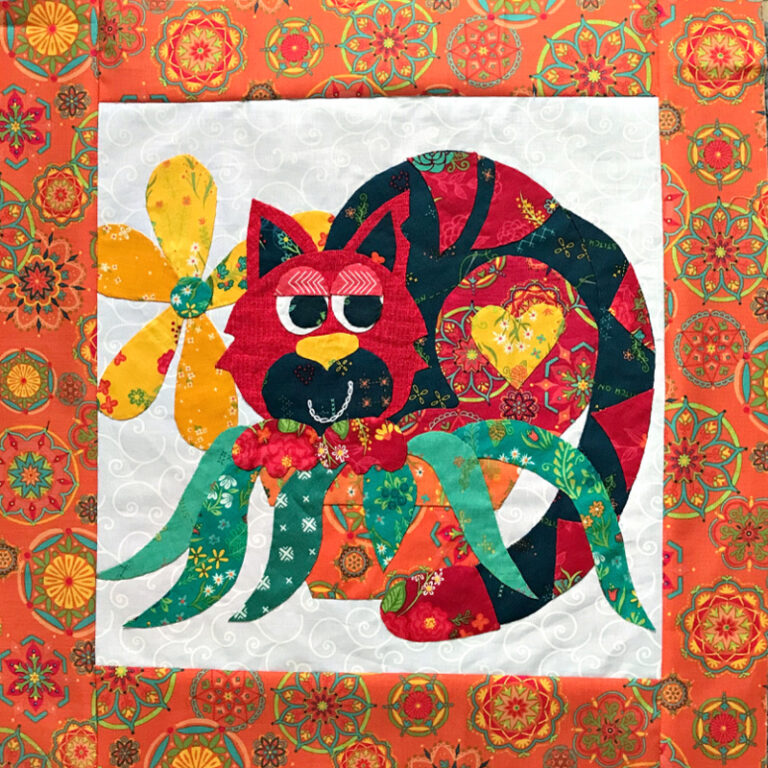 Purrfection Sew Along- Block 3