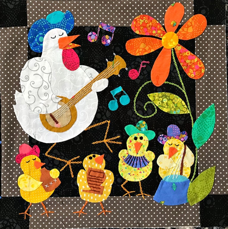 Barnyard Boogie Sew Along- Block 9
