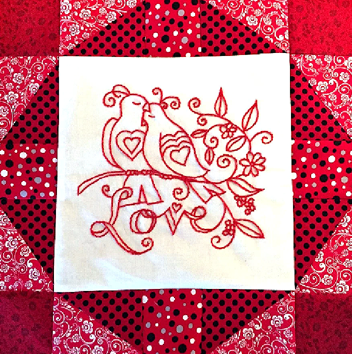 Words to Live By Sew Along- Block 5